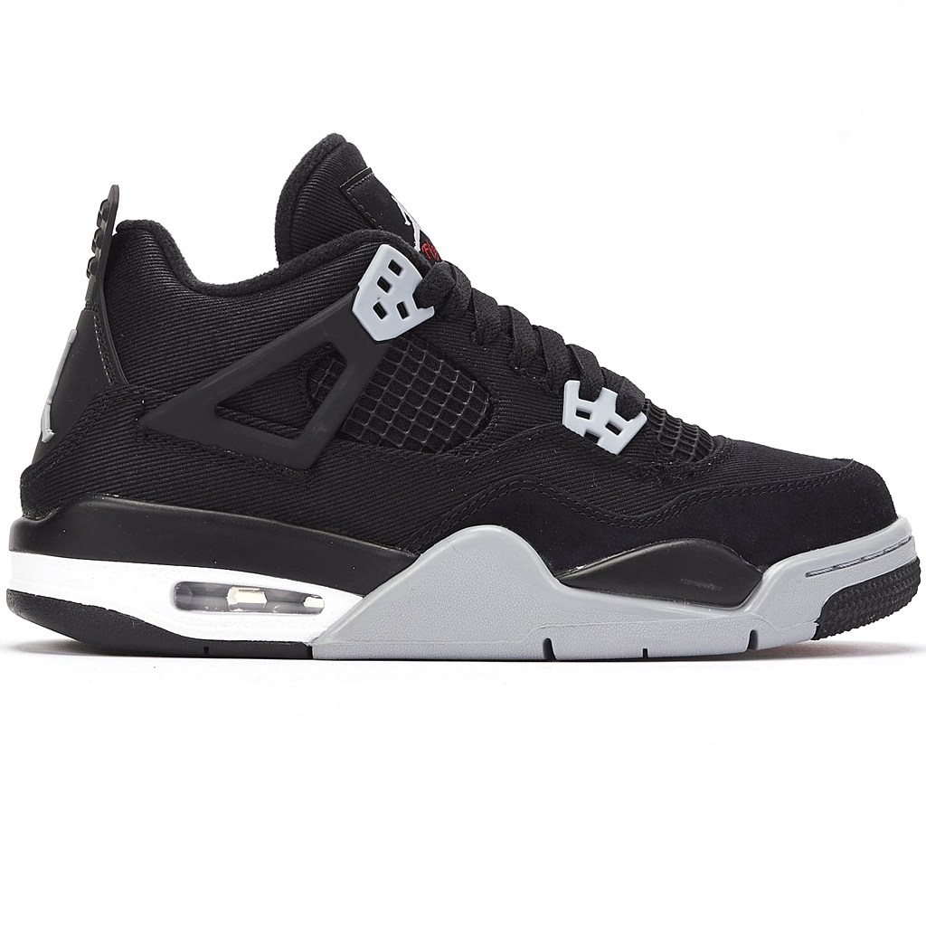 Jordan 4 "Black Canvas" GS