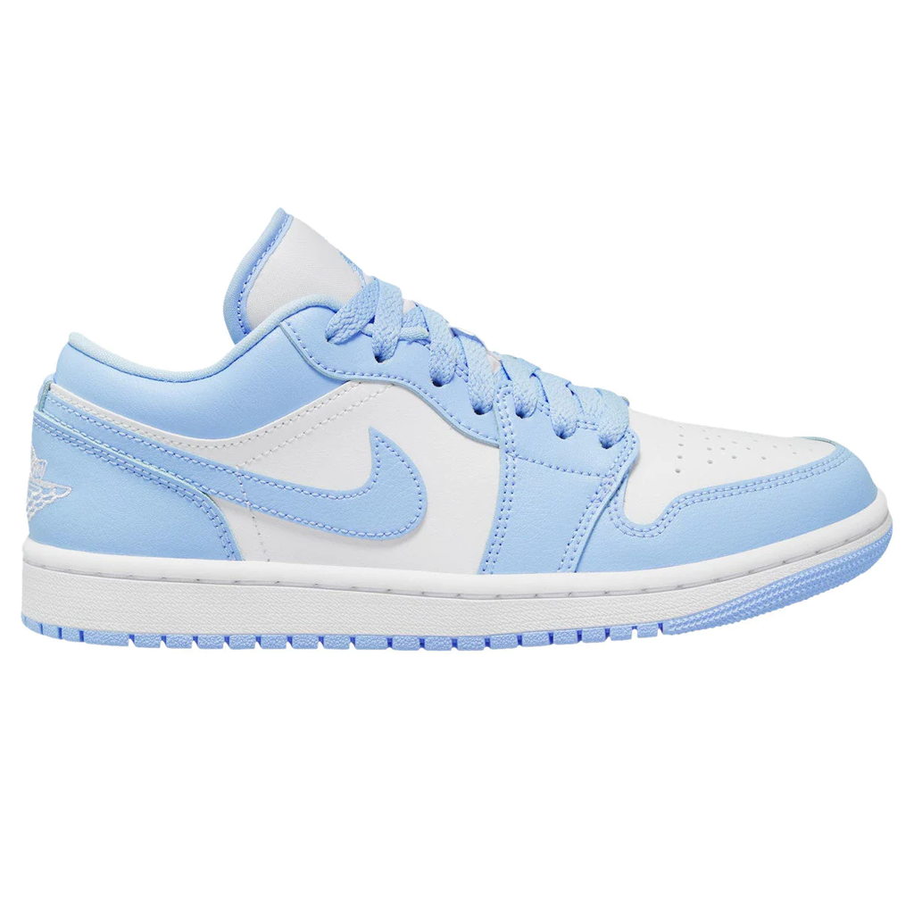 W Jordan 1 Low "White Aluminum"